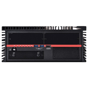 MiTAC MX2-10ADP Embedded AI computer, Intel Alder/Raptor Lake-S Core-i processor, 8 USB, HDMI, VGA, DP, 4x 2.5G LAN